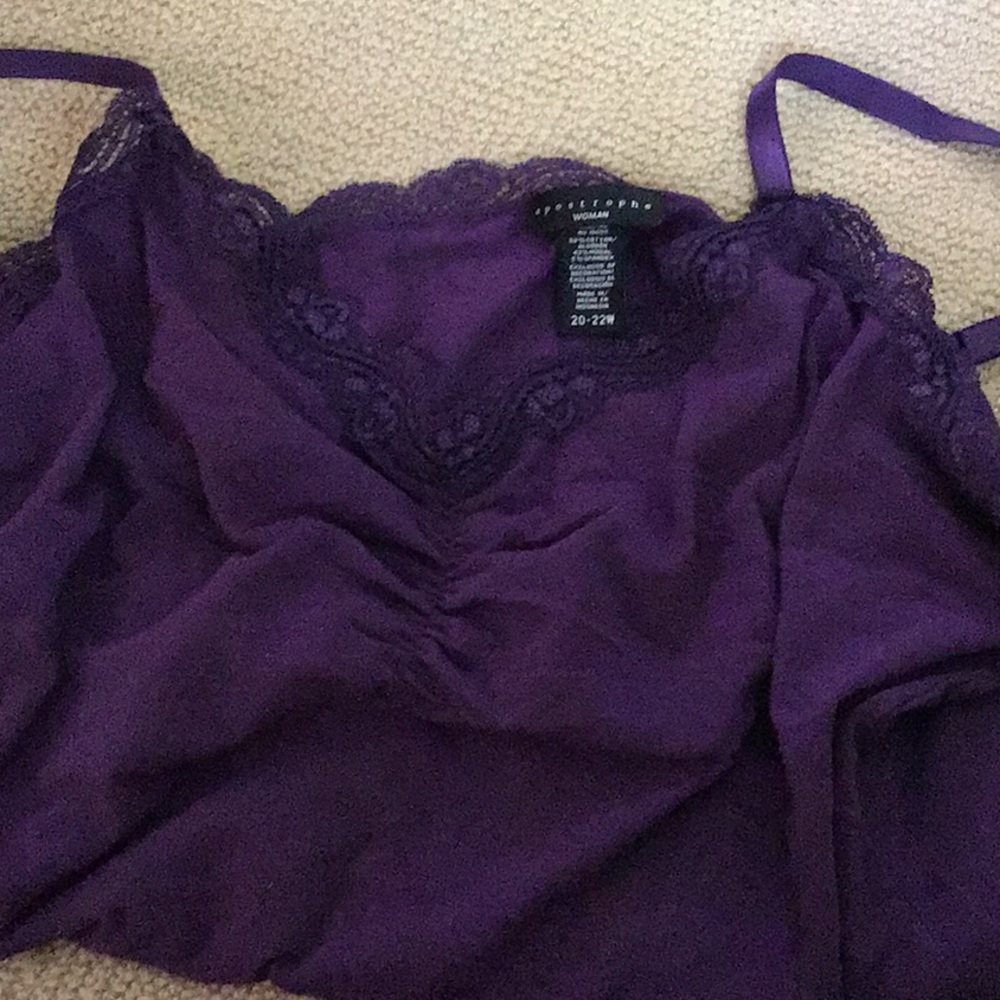 Apostrophe Woman sz 20-22W cami